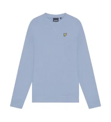 Lyle & Scott Sweatshirt Crew Neck Hellblau/Blau