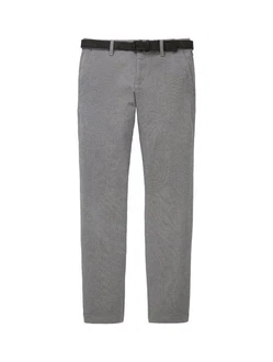 TOM TAILOR Chino Travis Slim Fit Hellgrau/Grau/Dunkelgrau