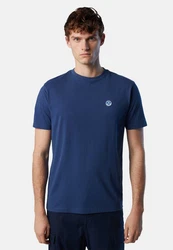 North Sails T-Shirt mit Filzaufnäher 