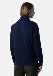 North Sails Fleecepullover Sweatshirt mit Reißverschluss 