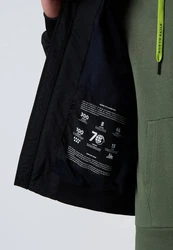 North Sails Bomberjacke Sailor Jacke mit Reißverschluss Dunkelblau/Schwarz
