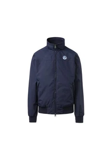 North Sails Bomberjacke Sailor Jacke mit Reißverschluss Dunkelblau/Blau