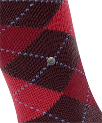 Burlington Kniestrümpfe Preston Dunkelrot/Bordeaux/Lila