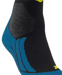 FALKE Skisocken SK2 Dunkelblau/Grün/Blau/Grau