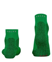 FALKE Laufsocken RU Trail Grün/Dunkelgrün/Neonfarben