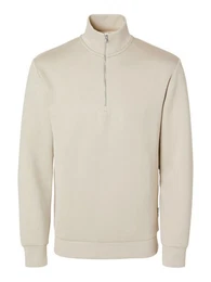 Sweatshirt SLHEMANUEL SOFT ZIP HIGH NECK SWEAT NOOS