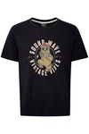 Blend T-Shirt BLEND BHTee Braun/Gelb/Gold/Creme