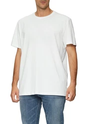 s.Oliver T-Shirt Weiß/Grau