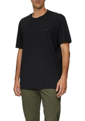 s.Oliver T-Shirt Schwarz/Dunkelblau
