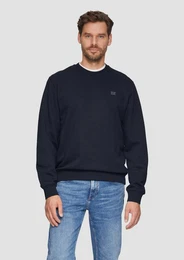 Sweatshirt Sweatshirt aus Baumwollmix mit Logo-Detail Logo