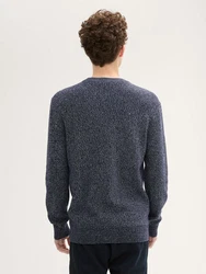 TOM TAILOR Denim Rundhalspullover Melange