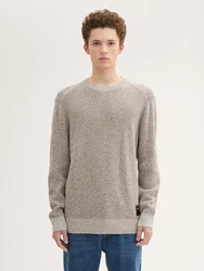 TOM TAILOR Denim Rundhalspullover 
