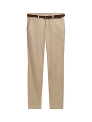 TOM TAILOR Chinohose Travis Khaki/Beige