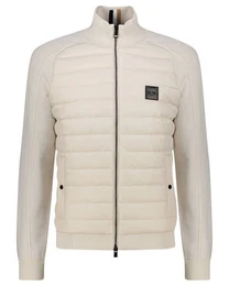 Strickjacke Herren Strickjacke mit Wattierung H-ESFERO (1-tlg)
