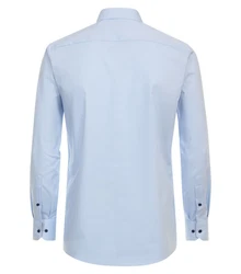 Redmond Businesshemd Langarmhemd (231710100) Hellblau/Blau/Dunkelblau