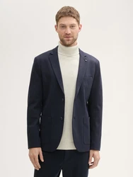 TOM TAILOR Sakko Dunkelblau/Hellblau/Blau