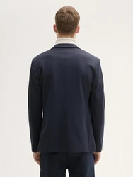 TOM TAILOR Sakko Dunkelblau/Hellblau/Blau