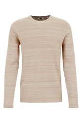 WE Fashion Sweater Beige/Khaki/Weiß/Braun