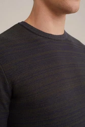WE Fashion Sweater Dunkelgrau/Schwarz/Grau/Dunkelgrün/Dunkelbraun