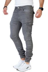 Styleko Cargohose 8014 Herren Cargo Jeans Hose 8014