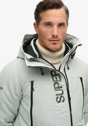 Superdry Outdoorjacke HOOD ULTIMATE WINDBREAKER Grau/Hellgrau/Beige