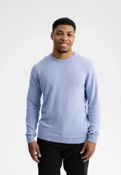 MELAWEAR Pullover HIMAL Blau/Hellblau/Fliederfarben/Grau