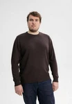 MELAWEAR Pullover HIMAL Dunkelbraun/Dunkelrot/Braun