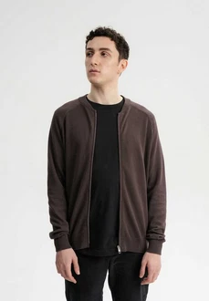 MELA Cardigan Herren Strick Jacke SHAMIAL Dunkelbraun/Dunkelrot/Braun/Grau MELA Cardigan Herren Strick Jacke SHAMIAL Dunkelbraun/Dunkelrot/Braun/Grau