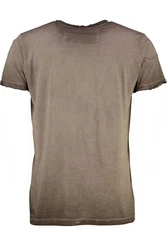 Hangowear Trachtenshirt T-Shirt DIETRICH Türkis/Braun/Grau