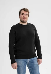 MELAWEAR Pullover MANAV Schwarz/Rot
