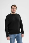 MELAWEAR Pullover MANAV Schwarz/Rot