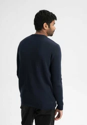 MELAWEAR Pullover MANAV Beige/Dunkelblau/Hellblau/Schwarz/Rot