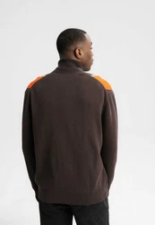 MELA Cardigan Style JAAPAK Orange/Schwarz