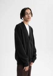 MELA Cardigan Style JAAPAK Schwarz/Hellblau