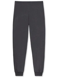 Schiesser Pyjama Comfort Essentials Dunkelgrau/Grau/Hellgrau/Khaki/Braun