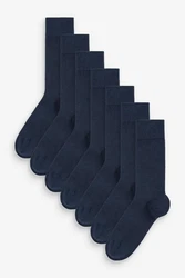 Next Kurzsocken Herrensocken 7er-Pack Dunkelblau