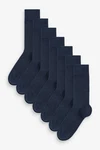 Next Kurzsocken Herrensocken 7er-Pack Dunkelblau