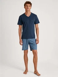 CALIDA Shorty Relax Streamline Herren Dunkelblau/Blau