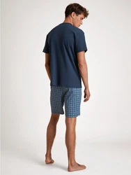 CALIDA Shorty Relax Streamline Herren Dunkelblau/Blau