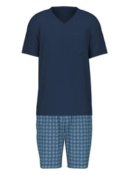CALIDA Shorty Relax Streamline Herren Dunkelblau/Blau