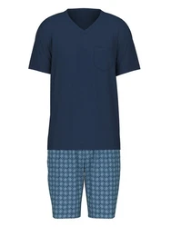 CALIDA Shorty Relax Streamline Herren Dunkelblau/Blau