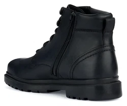 Geox Schnürboots U ANDALO A Worker Boots Schwarz/Blau/Dunkelblau