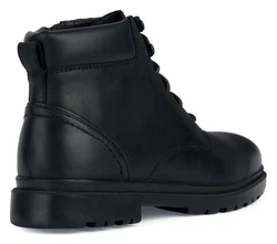Geox Schnürboots U ANDALO A Worker Boots Schwarz/Blau/Dunkelblau