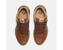 Timberland Newmarket Mid Lace Up Chukka Boot Braun/Rot/Dunkelbraun