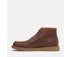 Timberland Newmarket Mid Lace Up Chukka Boot Braun/Rot/Dunkelbraun