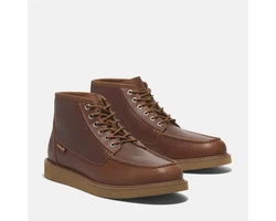 Timberland Newmarket Mid Lace Up Chukka Boot Braun/Rot/Dunkelbraun