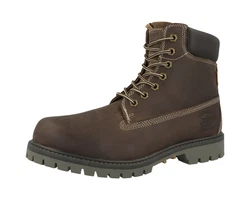 Dockers by Gerli Schnürboots Dunkelbraun/Braun/Dunkelgrün