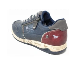 MUSTANG Low Sneaker Blau/Dunkelblau/Hellblau/Grau