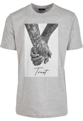 Mister Tee Trust 2.0 Tee Grau/Beige/Orange