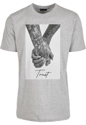 Mister Tee Trust 2.0 Tee Grau/Beige/Orange